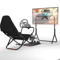 Racing Simulator Cockpit with TV Monitor Stand Z4827