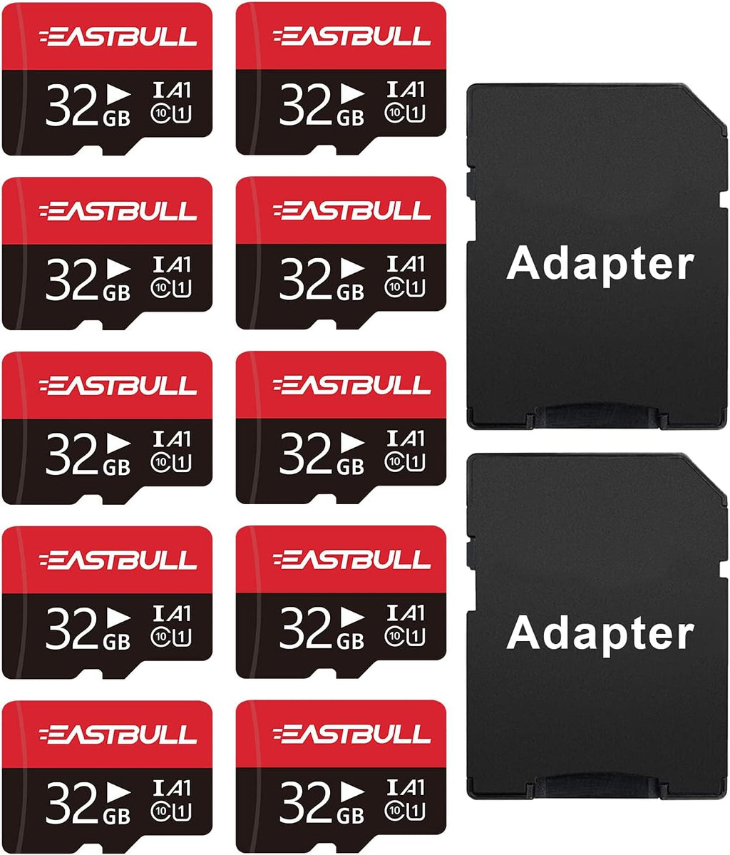 8GB 10-Pack Micro SD Cards UHS-I U1 Class 10 M426274