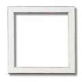 White Beveled Edge Wood Frame E719