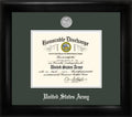 Army Discharge Frame Silver Medallion E77538
