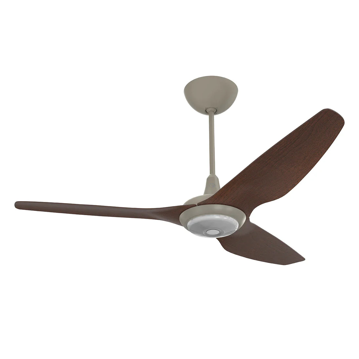 60 Ceiling Fan with Cocoa Aluminum Blades and Satin Nickel Finish U876