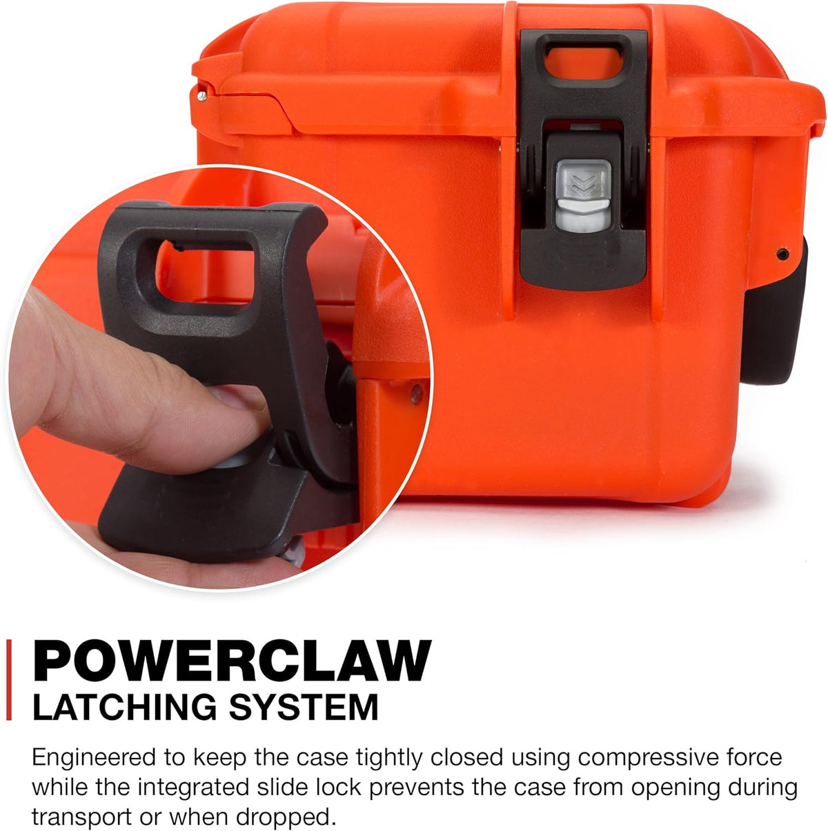 Orange Padded Divider Case V1299
