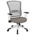 Mesh Mid Back Chair Gold Dust/White E84071