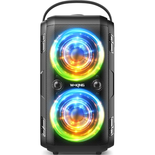 Portable Bluetooth Speaker Wireless Boom Box 180W Outdoor Speaker Y4670