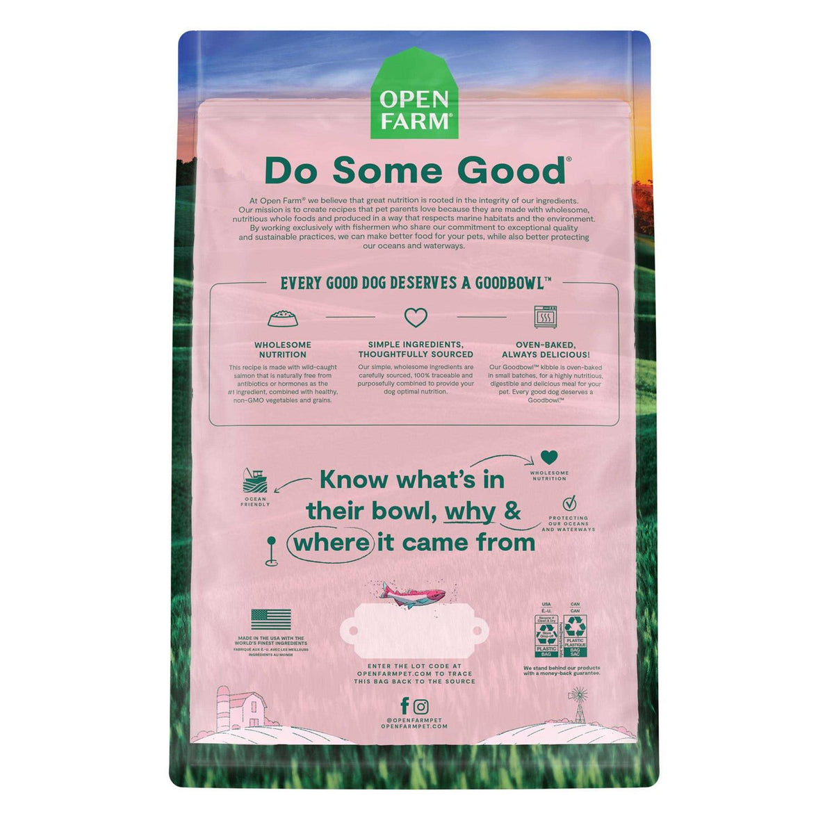 Wild Caught Salmon Brown Rice Dog Food K303