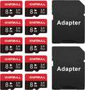 8GB 10-Pack Micro SD Cards UHS-I U1 Class 10 M426274