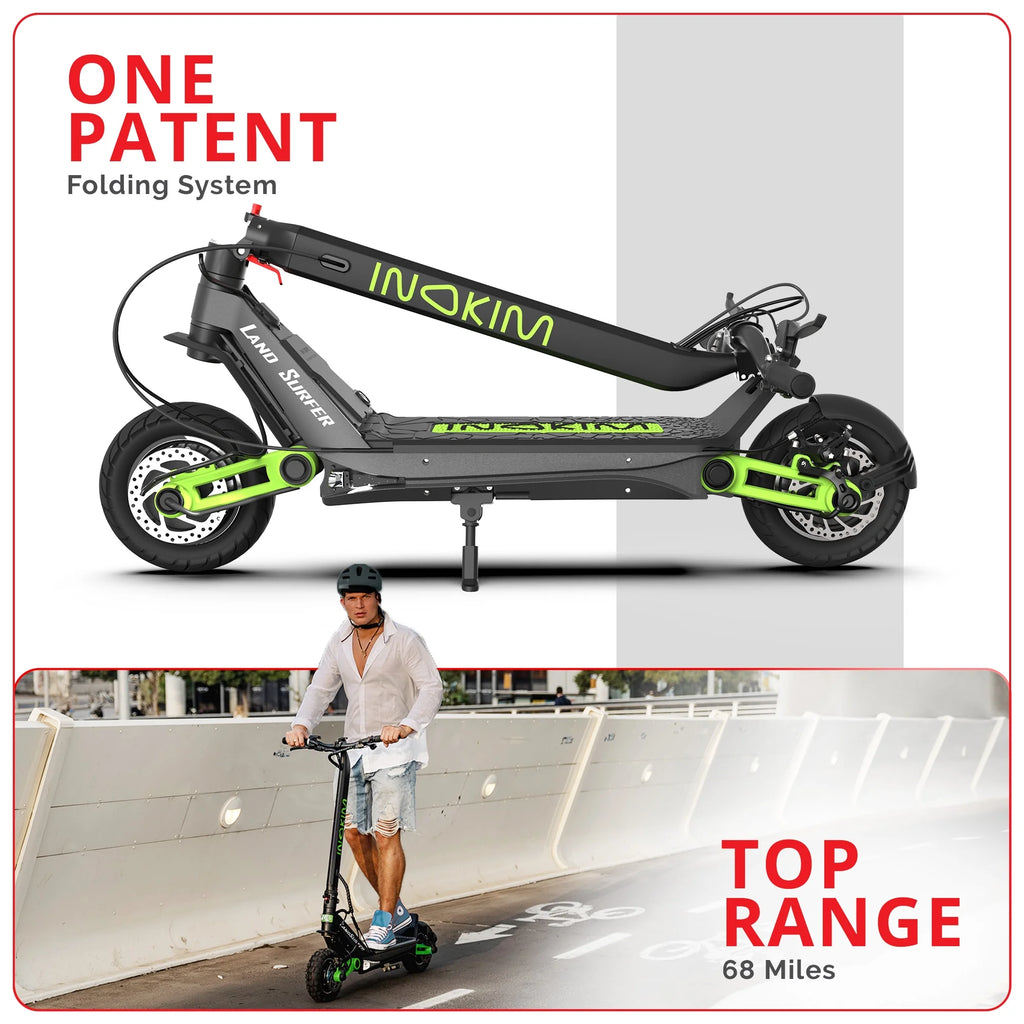 Green Electric Scooter Y209944