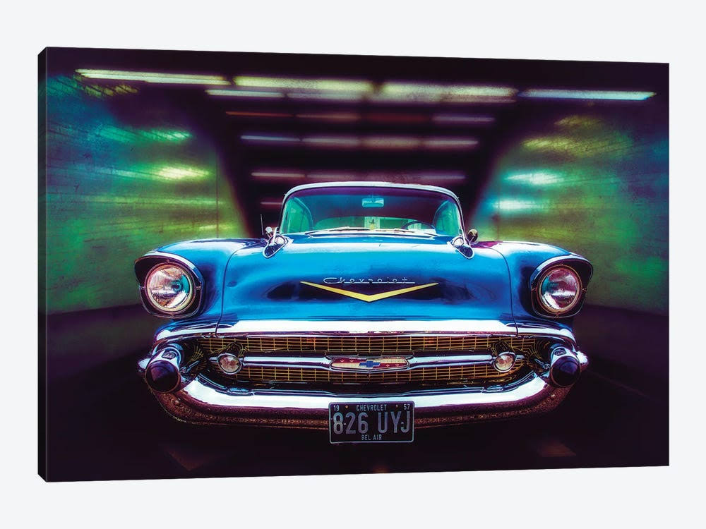 57 Bel Aire Print Canvas Art M2573
