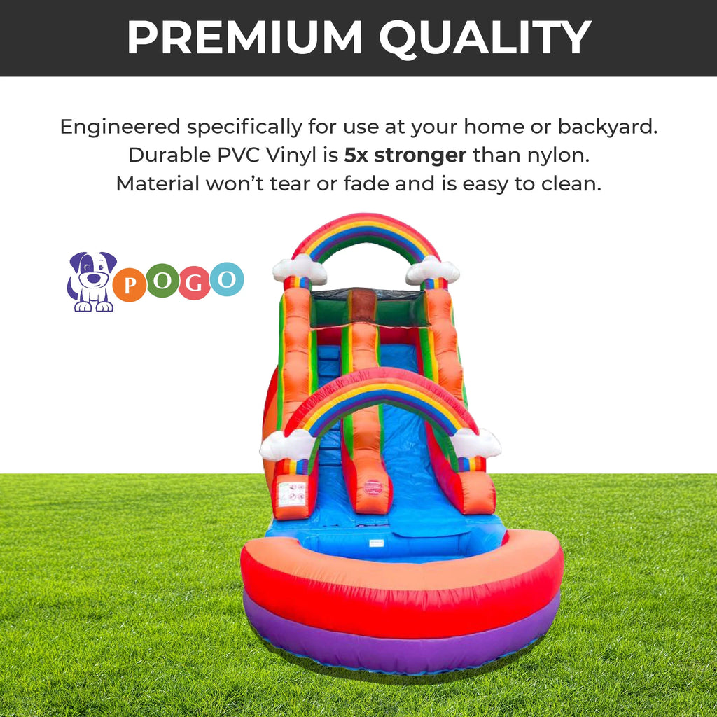 Inflatable Water Slide with Blower, 15 ft A67275