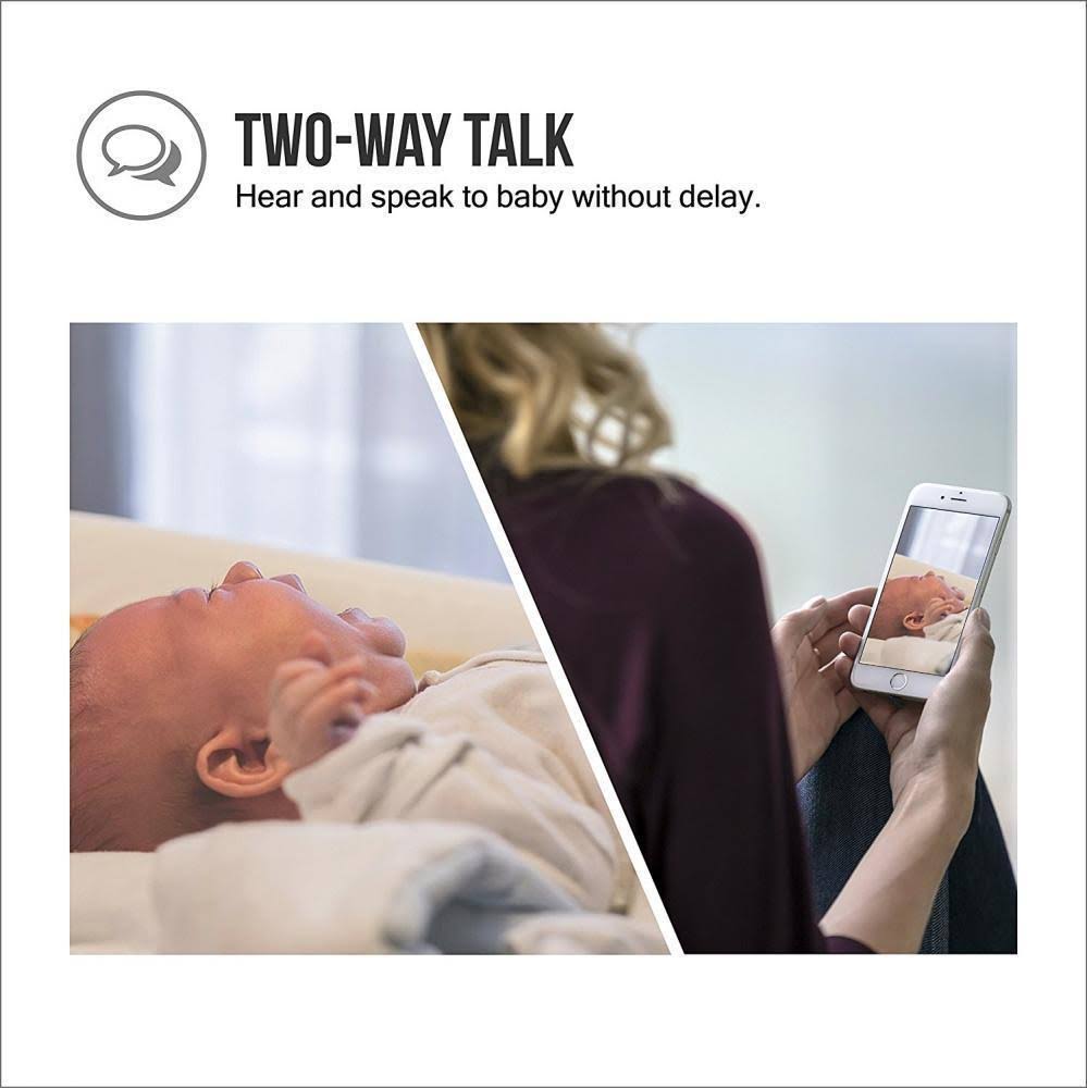 Baby Monitor with Night Vision and Two-Way Audio Y31378