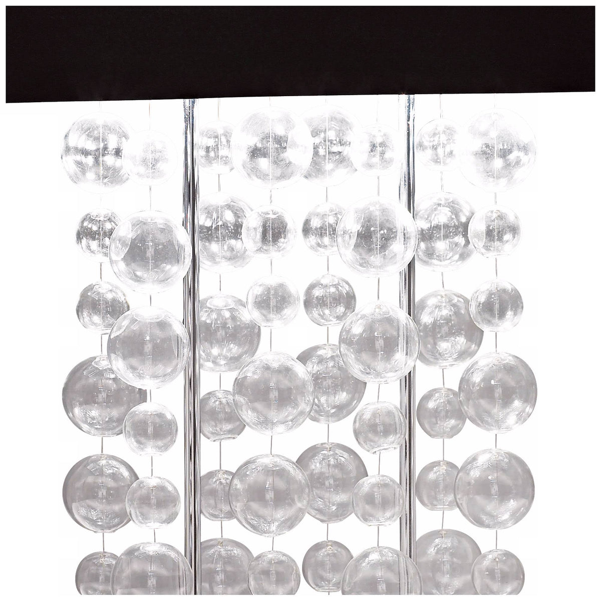 Clear Bubble Cascade Table Lamp L5675