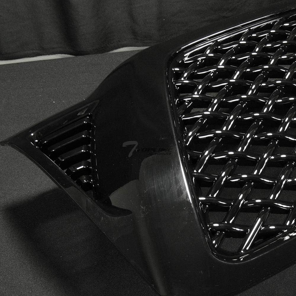 Black Dragon Mesh Front Hood Bumper Grill Grille ABS R860260