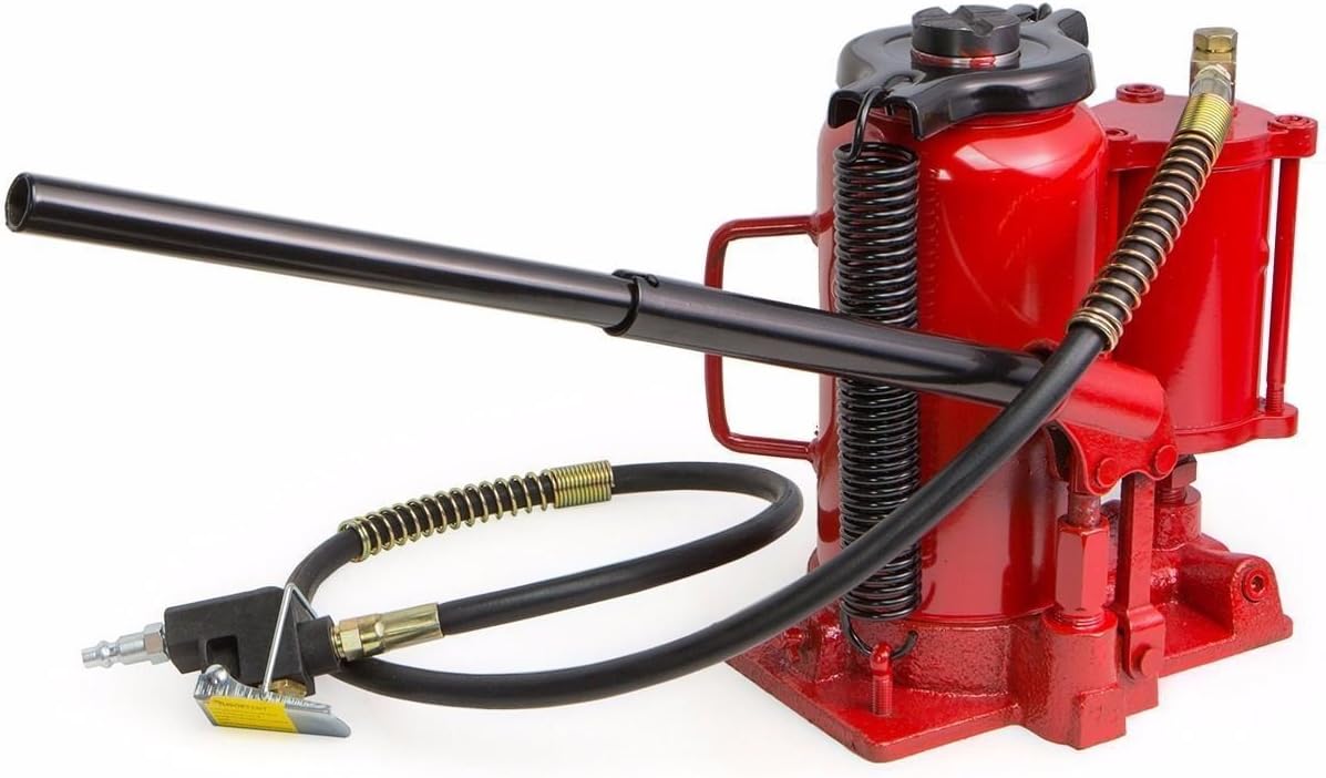 40000Lbs Low Profile Air Hydraulic Bottle Jack Y399