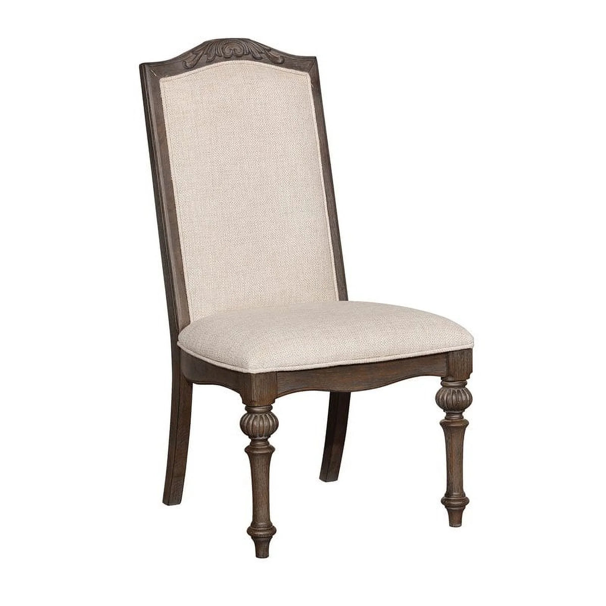 Fabric Padded Dining Chair Set of 2 E3317