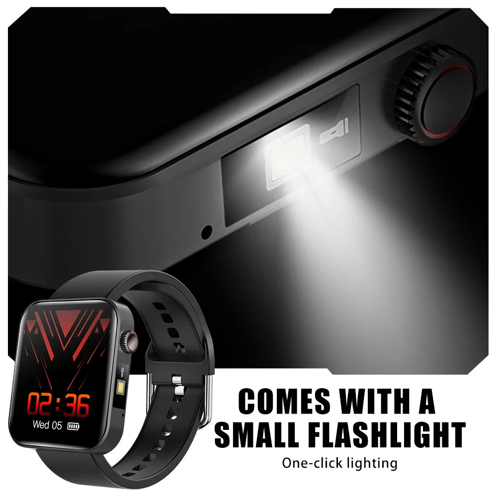 Smart Watch with LED Flashlight and Fitness Tracker C1733