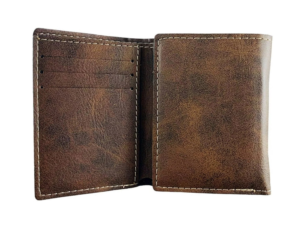 Rustic Leather Wallet A854316