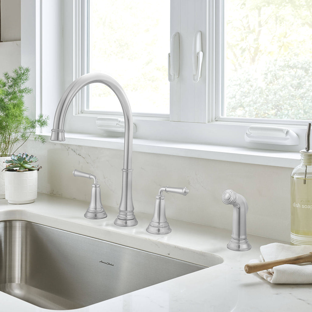 Widespread Kitchen Faucet Chrome P1963