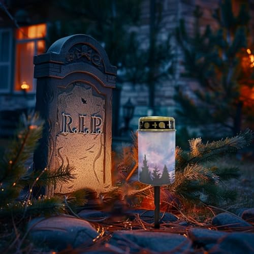 Solar Powered Cemetery Stake Lights F275