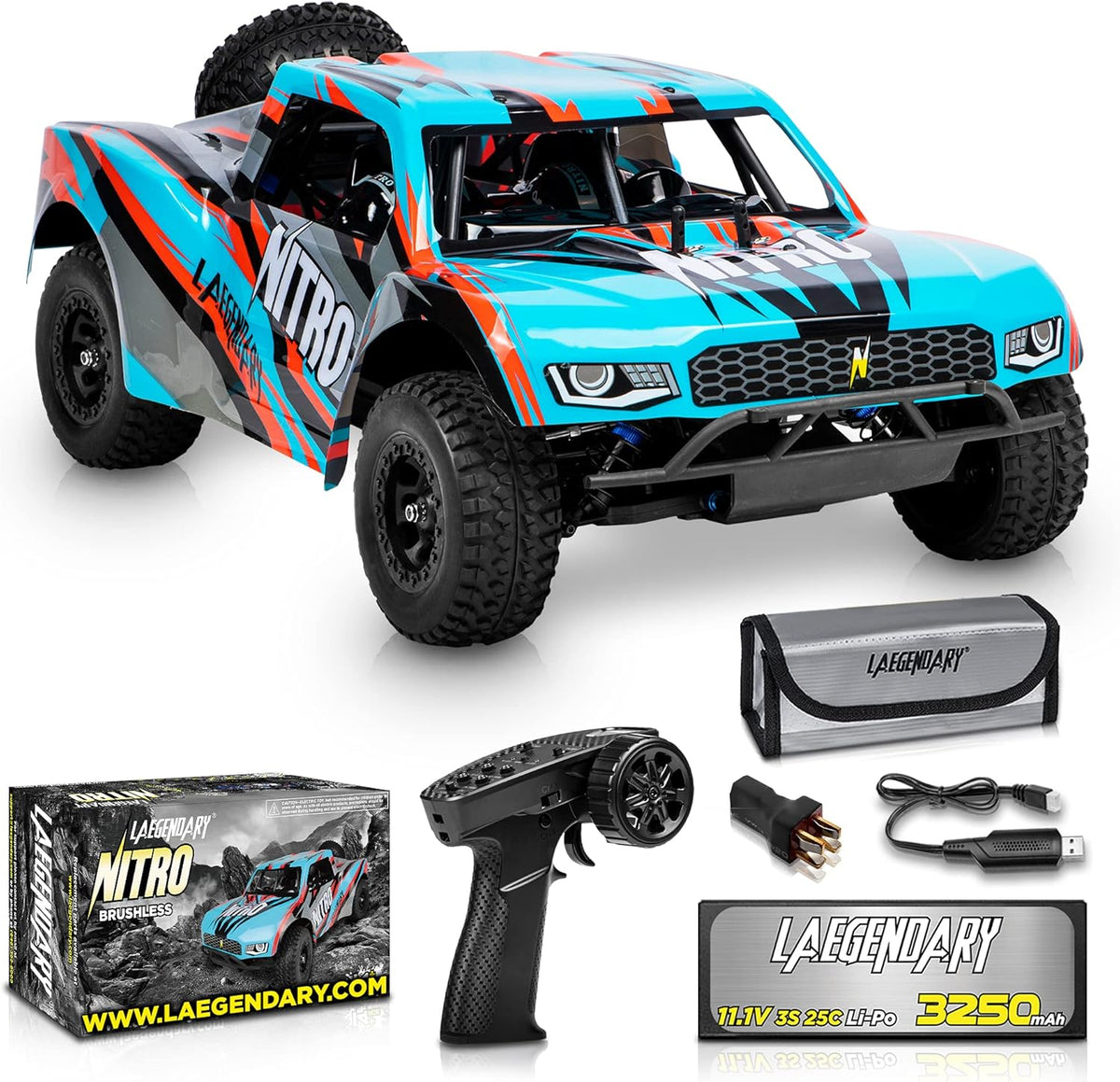 4x4 Nitro Offroad Remote Control Monster Truck V3072