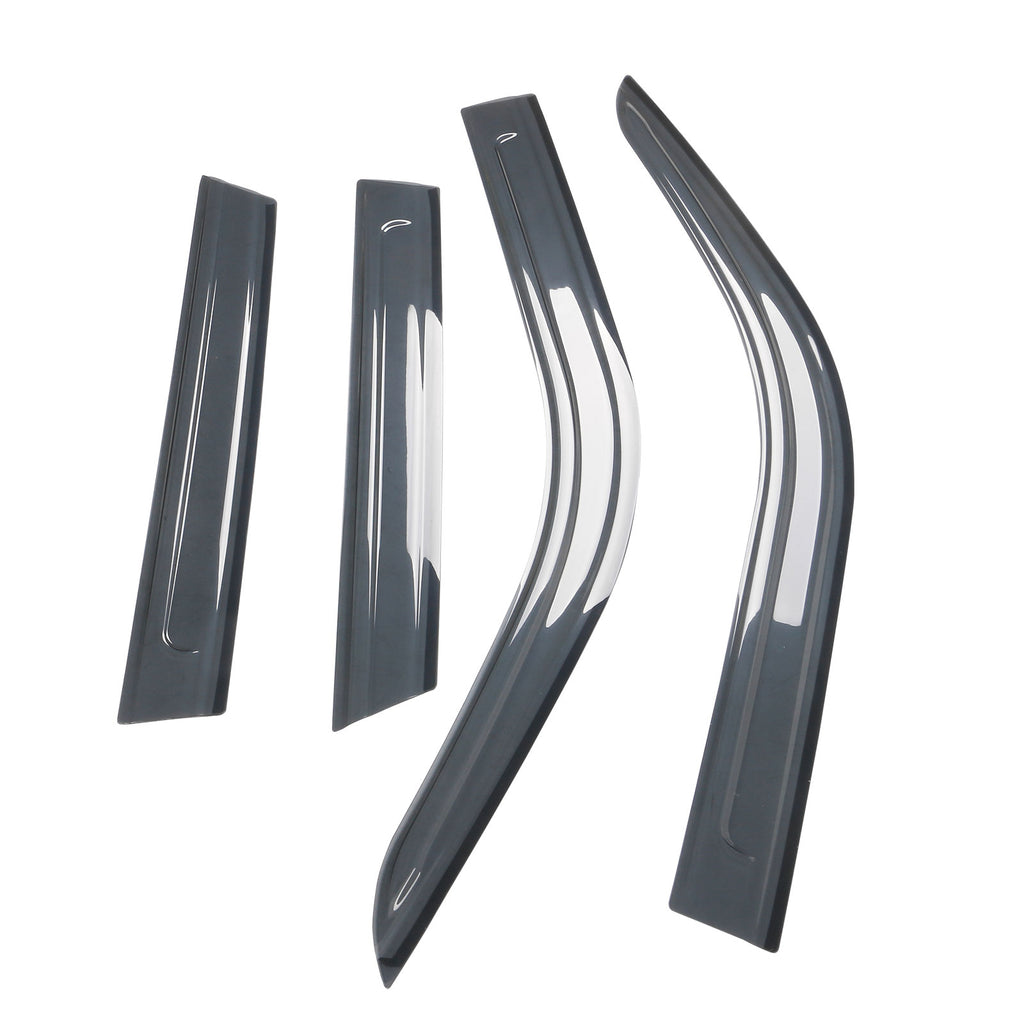 Black Acrylic Window Visors 4PCS H884334