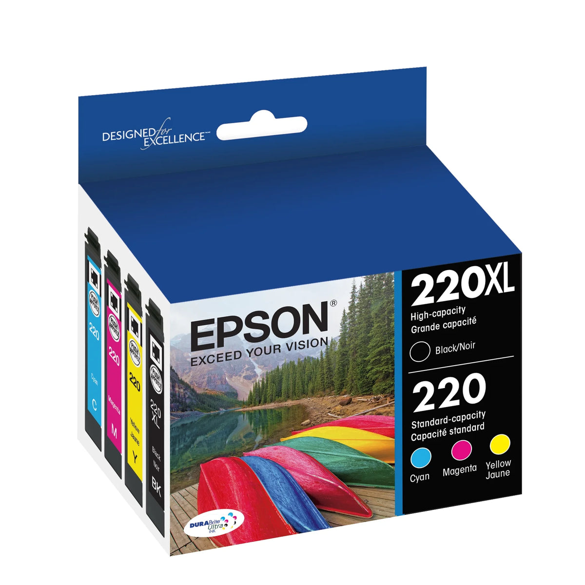 Black & Color Ink Cartridge Combo Pack W6013