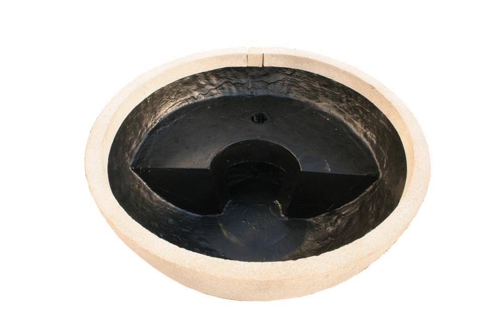 Textured Gray Slate Aquatic Patio Pond H172