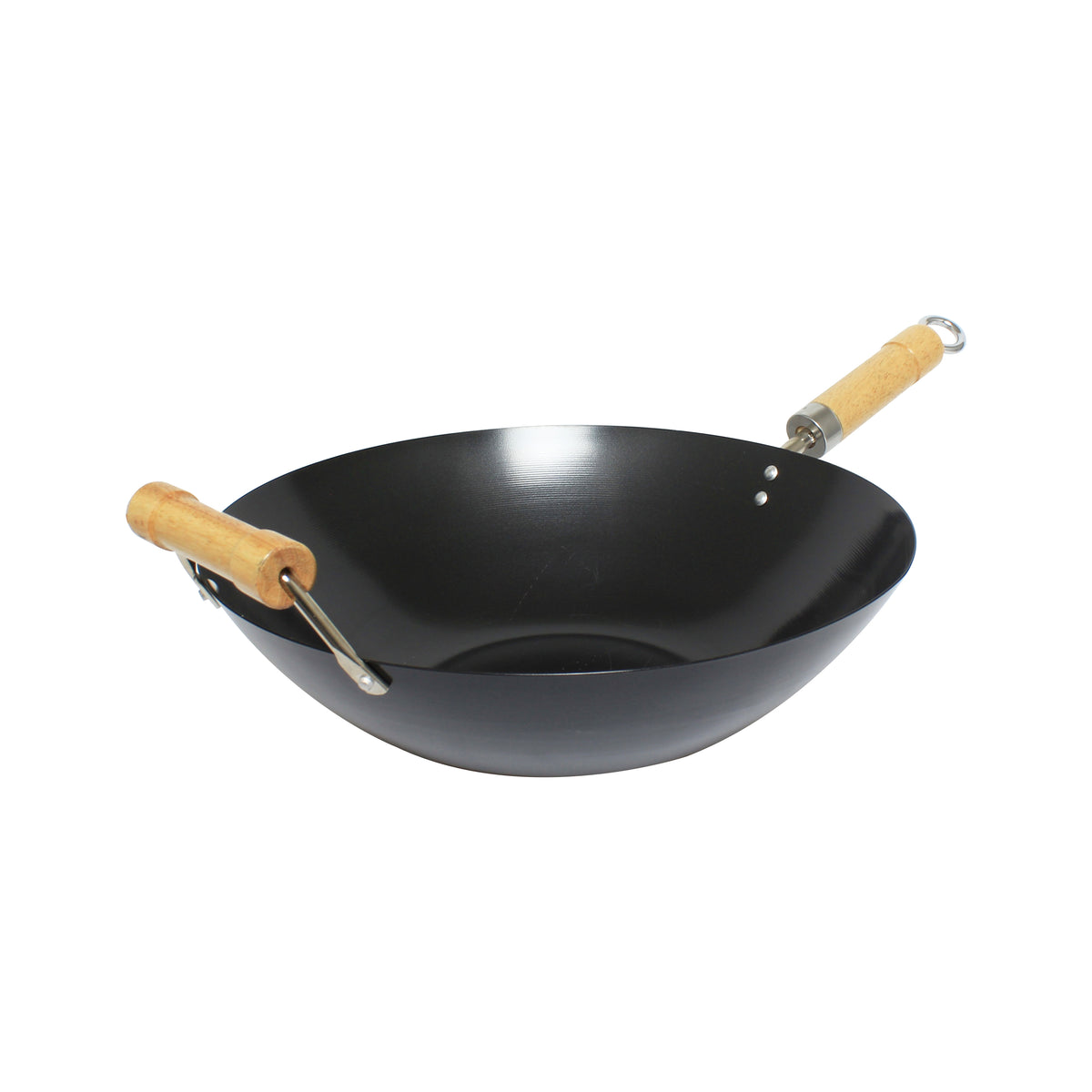 14" Wood Handle Pan O95958