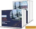 8 Pack Acrylic Sign Holder 8.5 x 11, Double-Sided Clear Plastic Display Stand V832817
