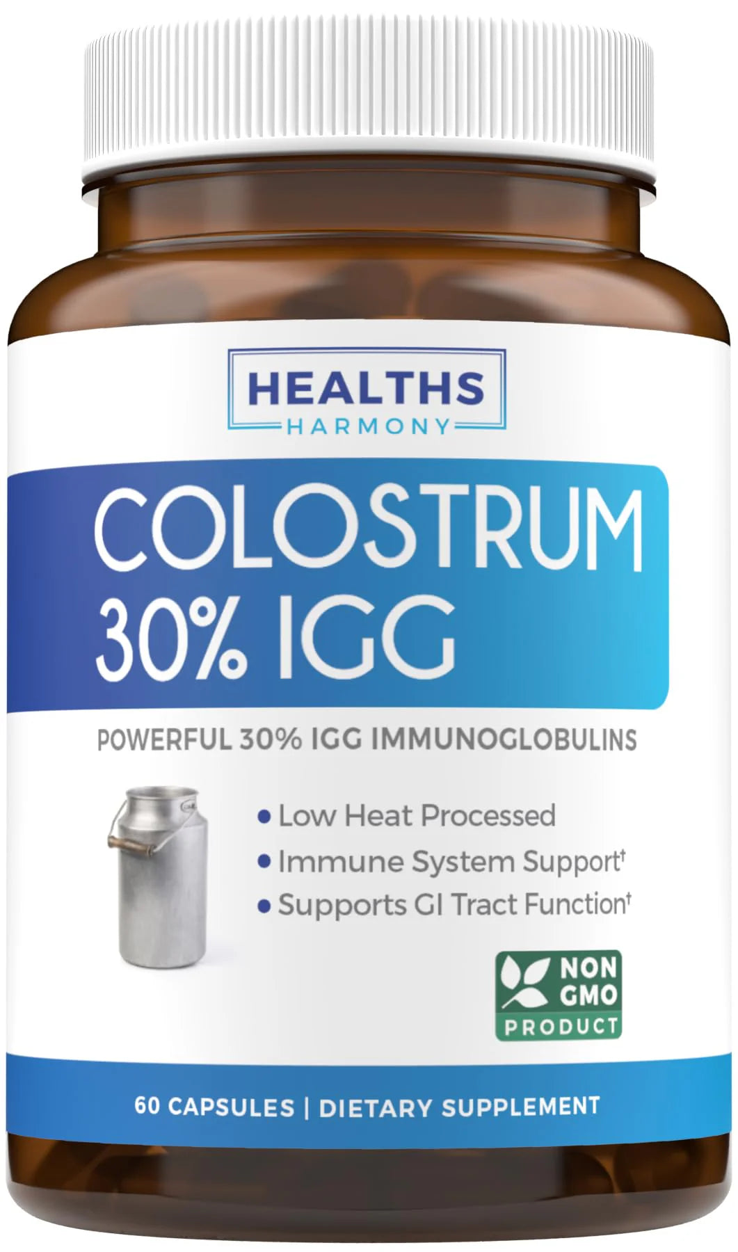Bovine Colostrum 1,000mg 60 Capsules H8984