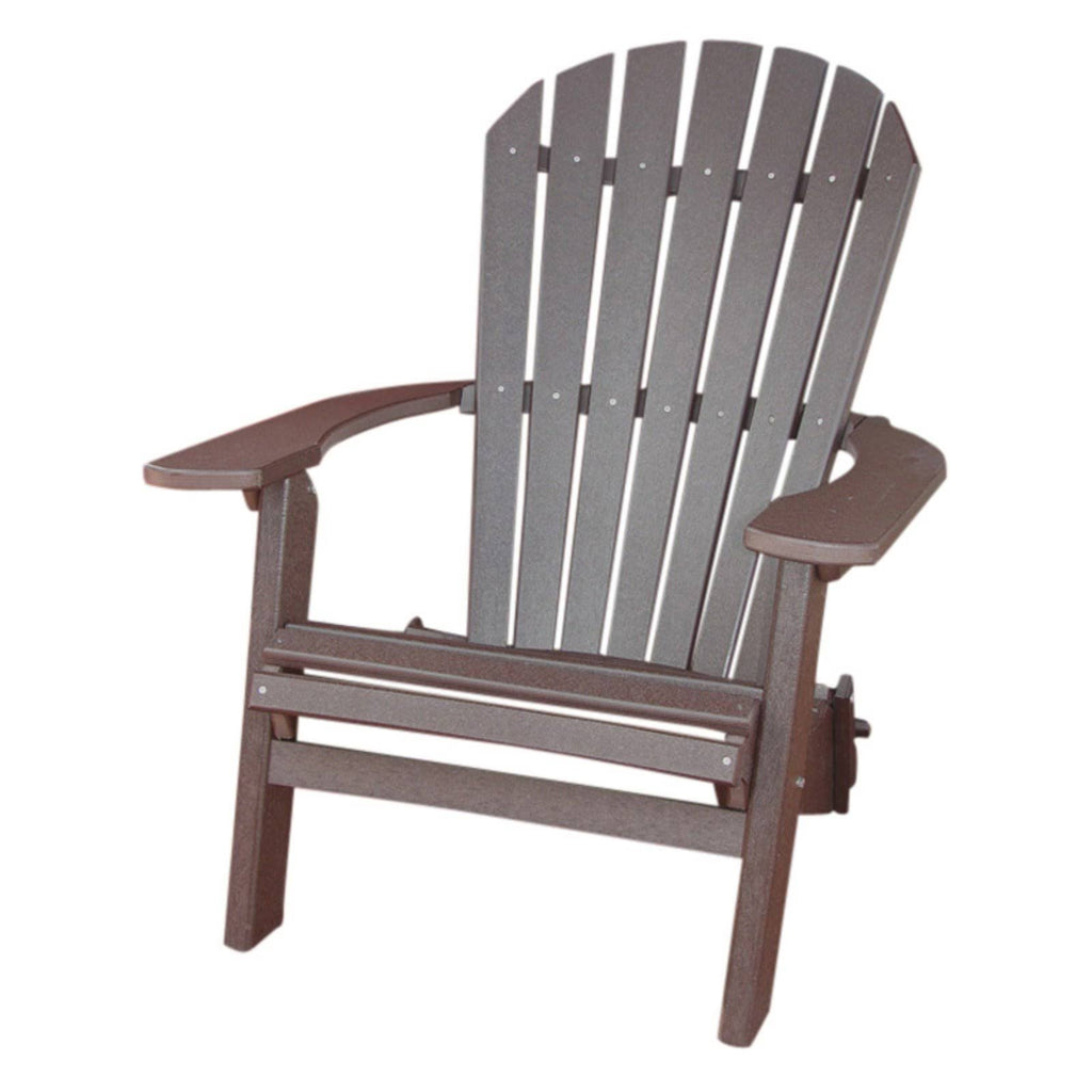 Folding Recycled Poly Adirondack Chair A2781