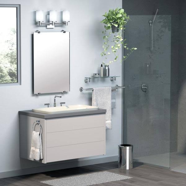 48 inch Satin Nickel Grab Bar L454