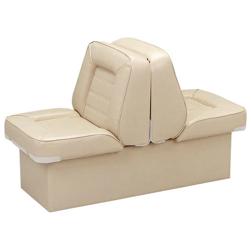 White Bucket Style Back to Back Lounge Seat O869