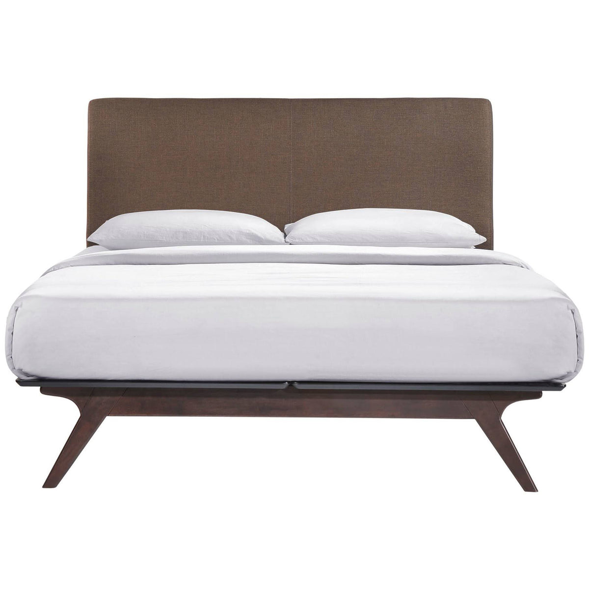 Bed in Cappuccino Brown Full I2660