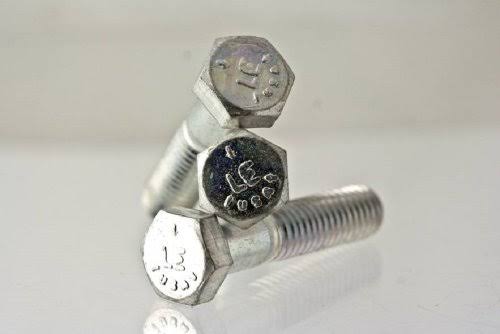 1/4-28 x 4 Grade 5 Hex Cap Screw Zinc Plated Y2778