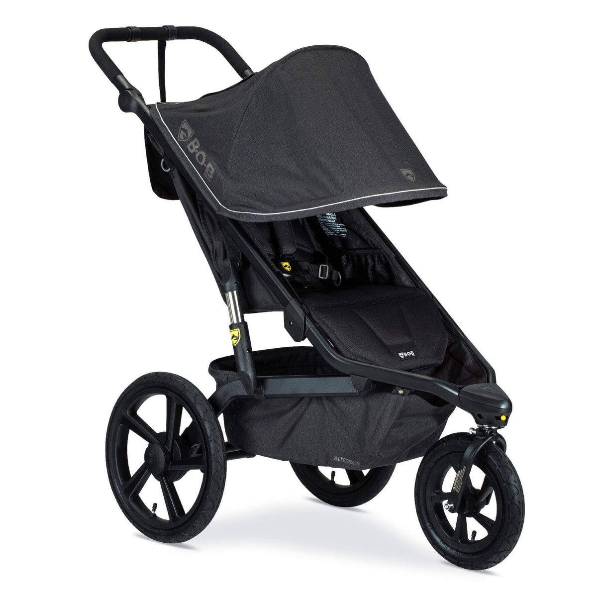 Jogging Stroller Melange Black O10736