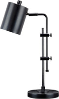 Black Metal Desk Lamp with Adjustable Arm R280203