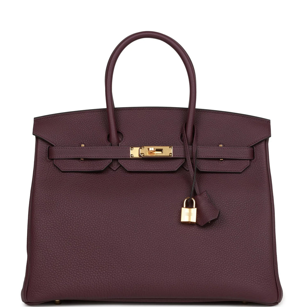 Cassis Togo Leather Handbag O81862