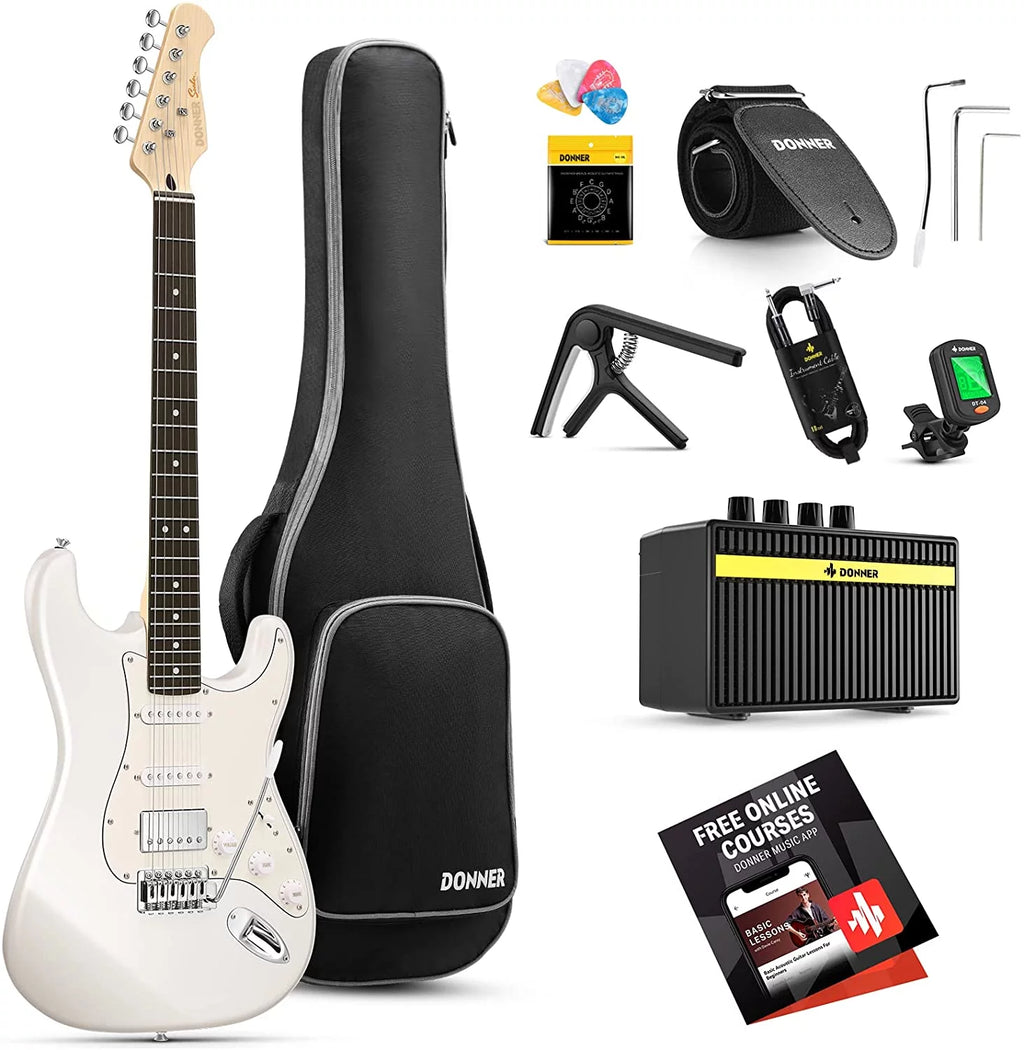 White 39" Electric Guitar A533
