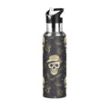 20 oz Insulated Stainless Steel Water Bottle with Straw Lid G538089