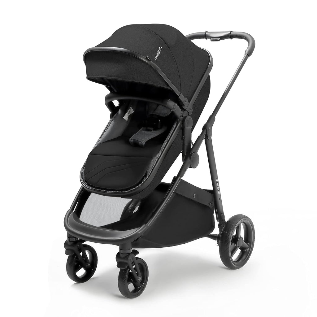 Baby Stroller with Bassinet Mode, Reversible Seat, Foot Cover and Rain Cover Z28548