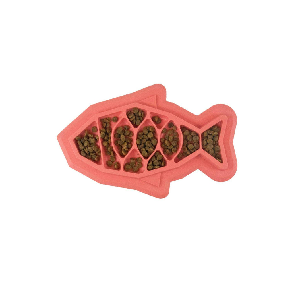 Fishie Fun Feed Mat Cat Feeder P9632