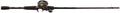 Black Baitcast Reel and Fishing Rod Combo H3641