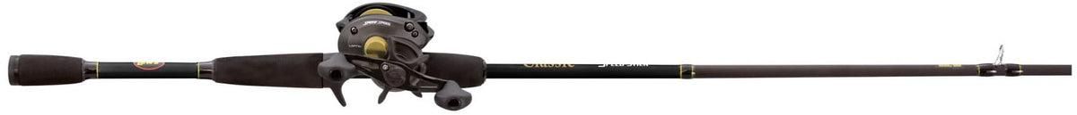 Black Baitcast Reel and Fishing Rod Combo H3641
