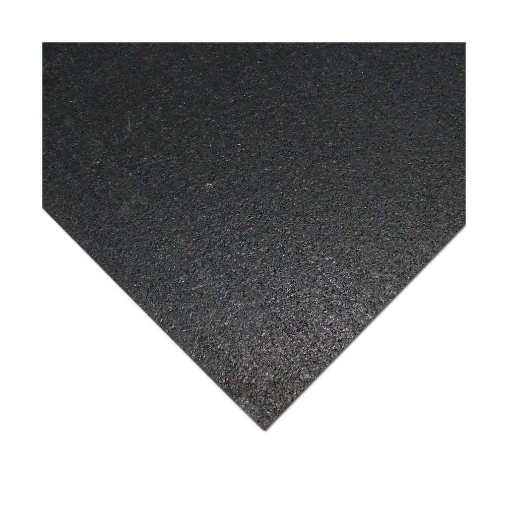 Heavy Duty Elliptical Floor Mat, Black, 3/16-Inch x 4 x 7-Feet M420