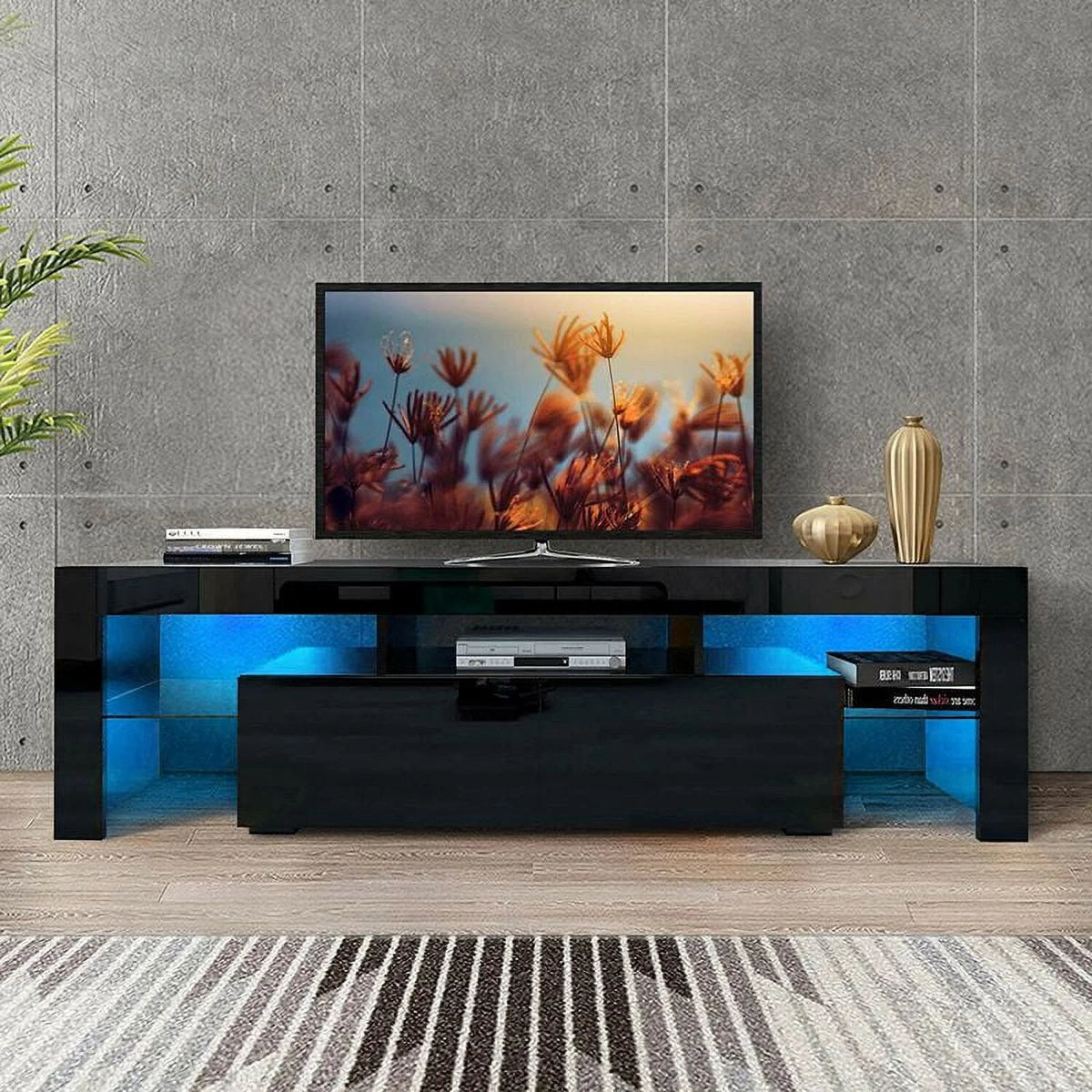 Black TV Stand R845