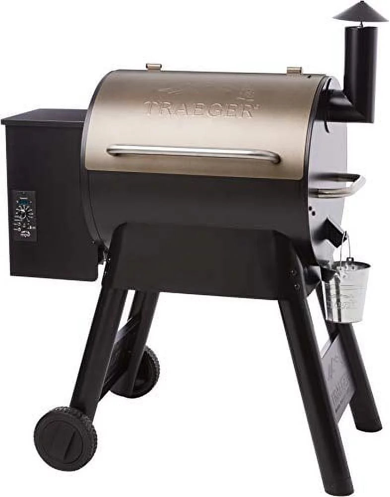 Bronze Pellet Grill & Smoker with 572 Sq. In. Capacity U6048