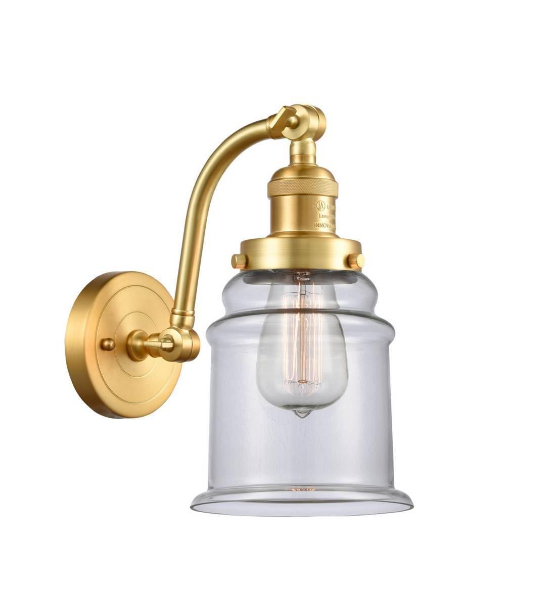 Satin Gold 1 Light Sconce W6586