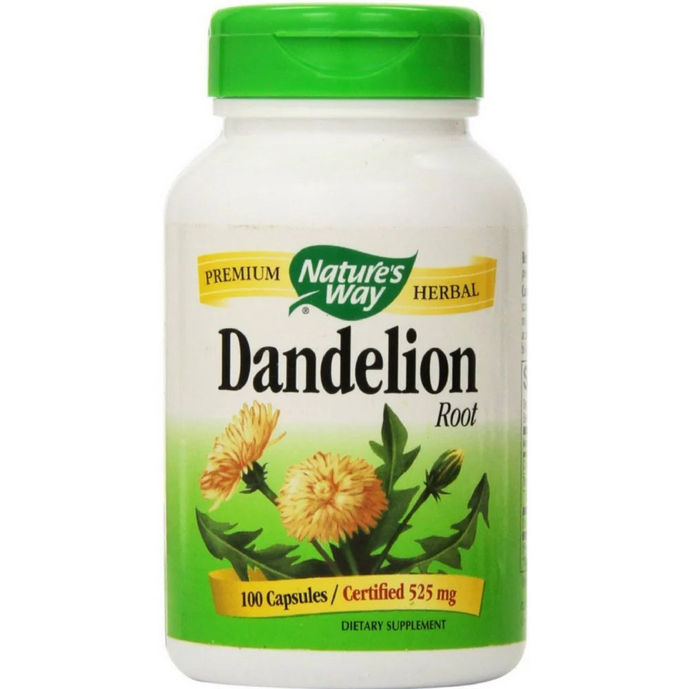 Dandelion Root 1,575 mg Vegetarian 100 Capsules Pack of 2 K955