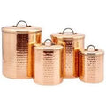 4 Piece Stainless Steel Kitchen Canister Set R876