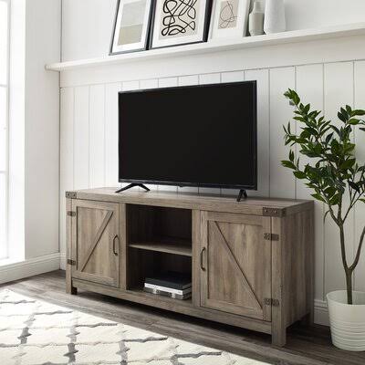 Gray Wash TV Stand V5014